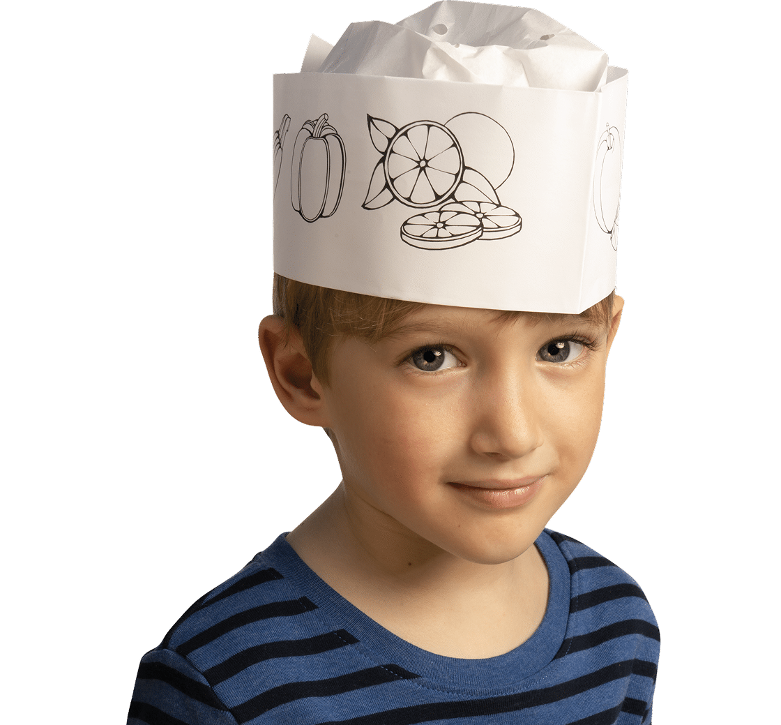 Calot enfant papier