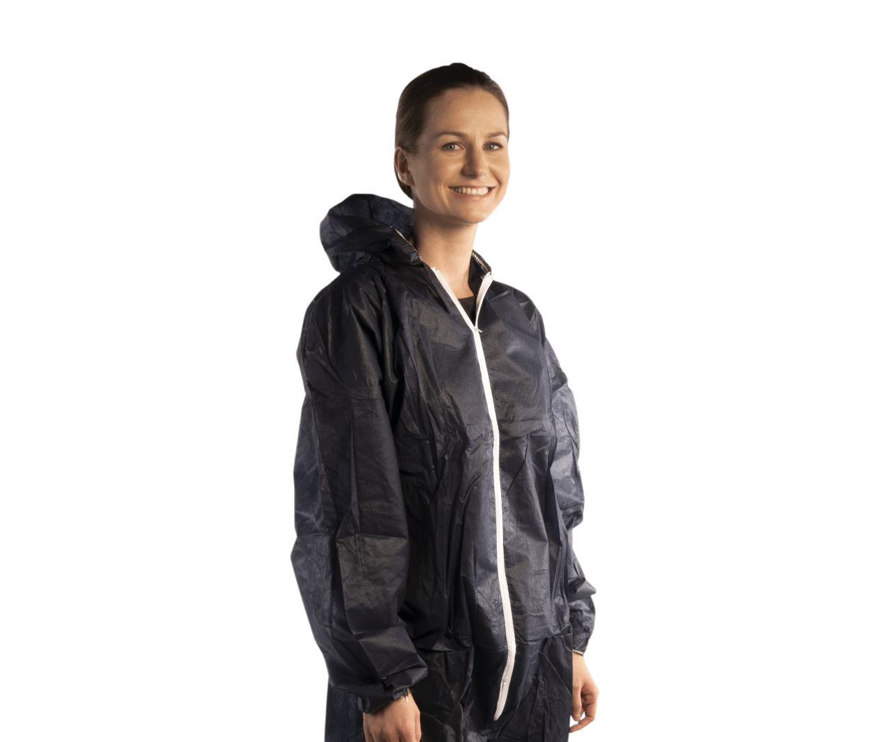 Combinaison à cagoule de protection jetable Mutexil