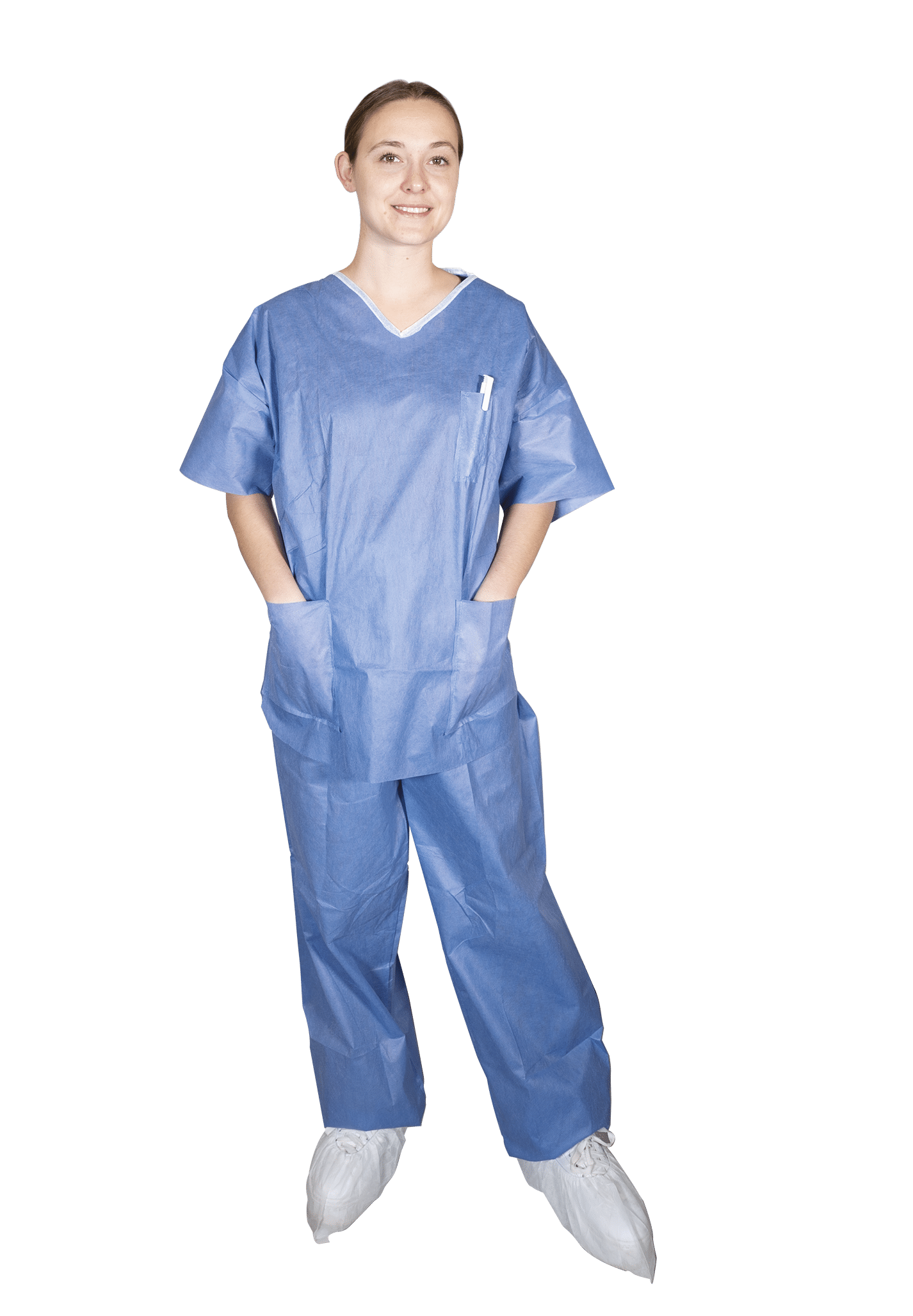 Tenue médicale complète à usage unique en non-tissé