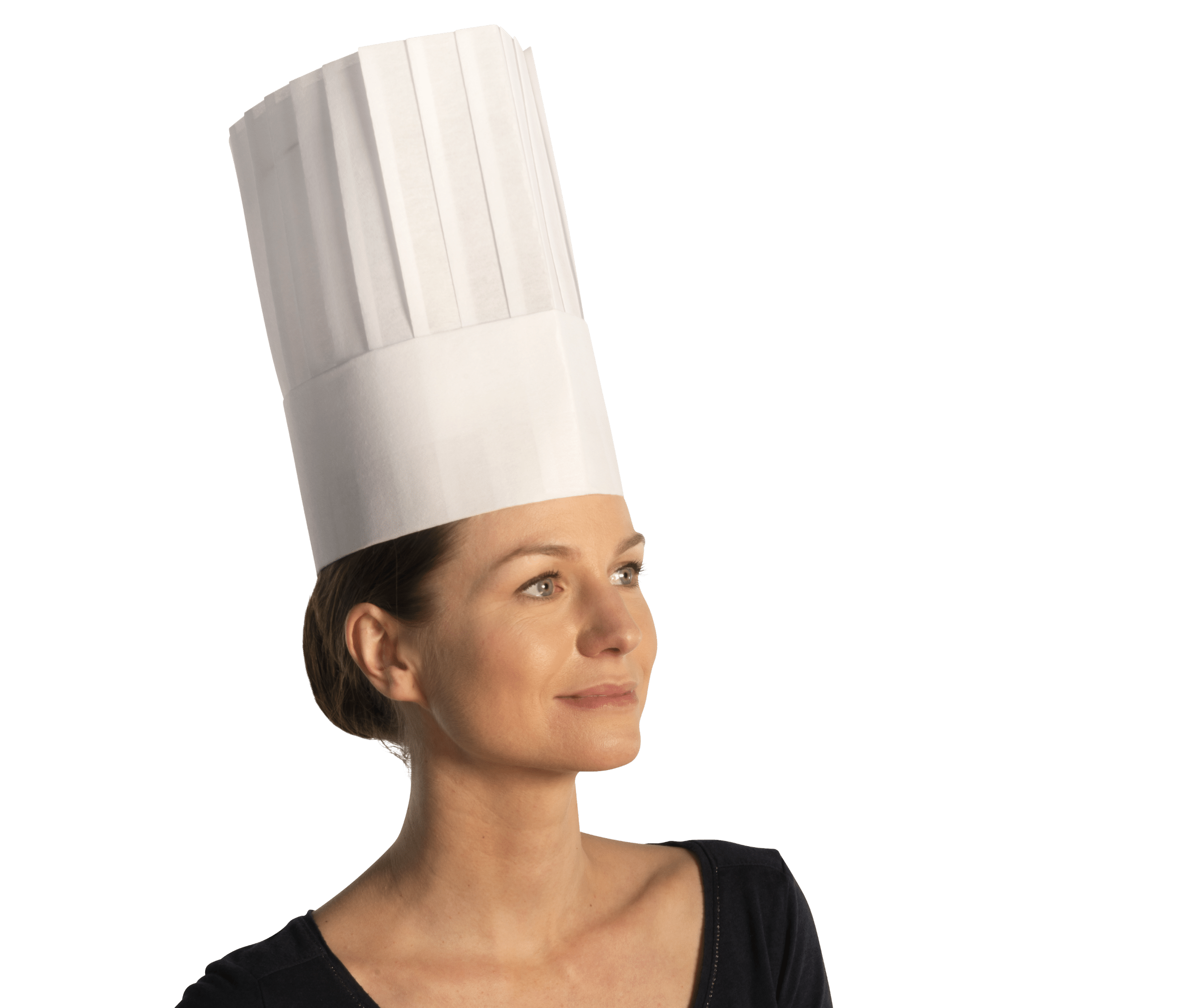 Toque viscose blanche Lucullus
