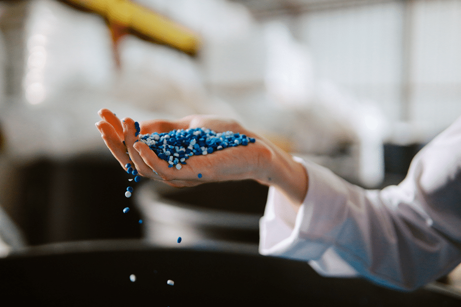Granulés plastiques recyclables et biodégradables Mutexil